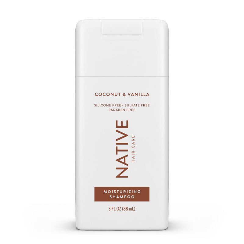 Native Coconut &#38; Vanilla Moisturizing Shampoo - 3 fl oz, 1 of 8