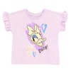 Disney Floral Girls 2 Pack T-Shirts Little Kid to Big Kid - 3 of 4