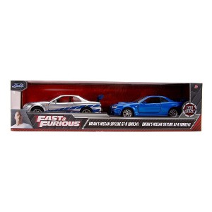 JADA BRIAN’S NISSAN SKYLINE GT-R R34 FAST & FURIOUS TWIN PACK 1/32 - 1 of 2