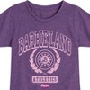 Girls' - Barbie - Barbie Land Athletics Fitted Short Sleeve Graphic T-Shirt - 2 of 4
