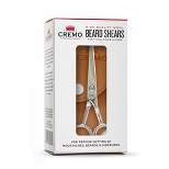 Cremo Beard and Mustache Stainless Steel Shears With Carrying Case and Comb