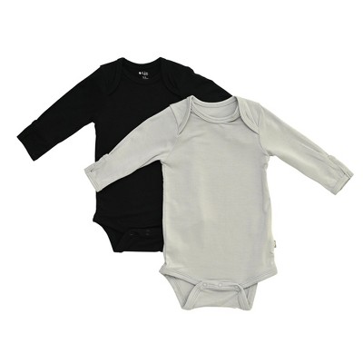 2-Pack Long Sleeve Bodysuit in Midnight and Storm