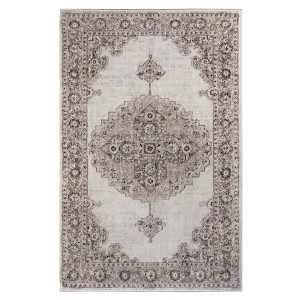 Vintage Traditional Medallion Indoor Runner or Area Rug by Blue Nile Mills - 1 of 4