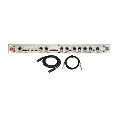 DBX 286s Microphone Preamp And Channel Strip Processor with TRS and XLR Cable