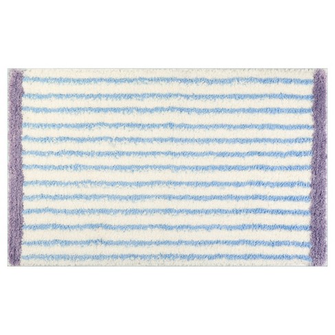 Unique Bargains Striped Pattern Soft Absorbent Machine Washable Non ...