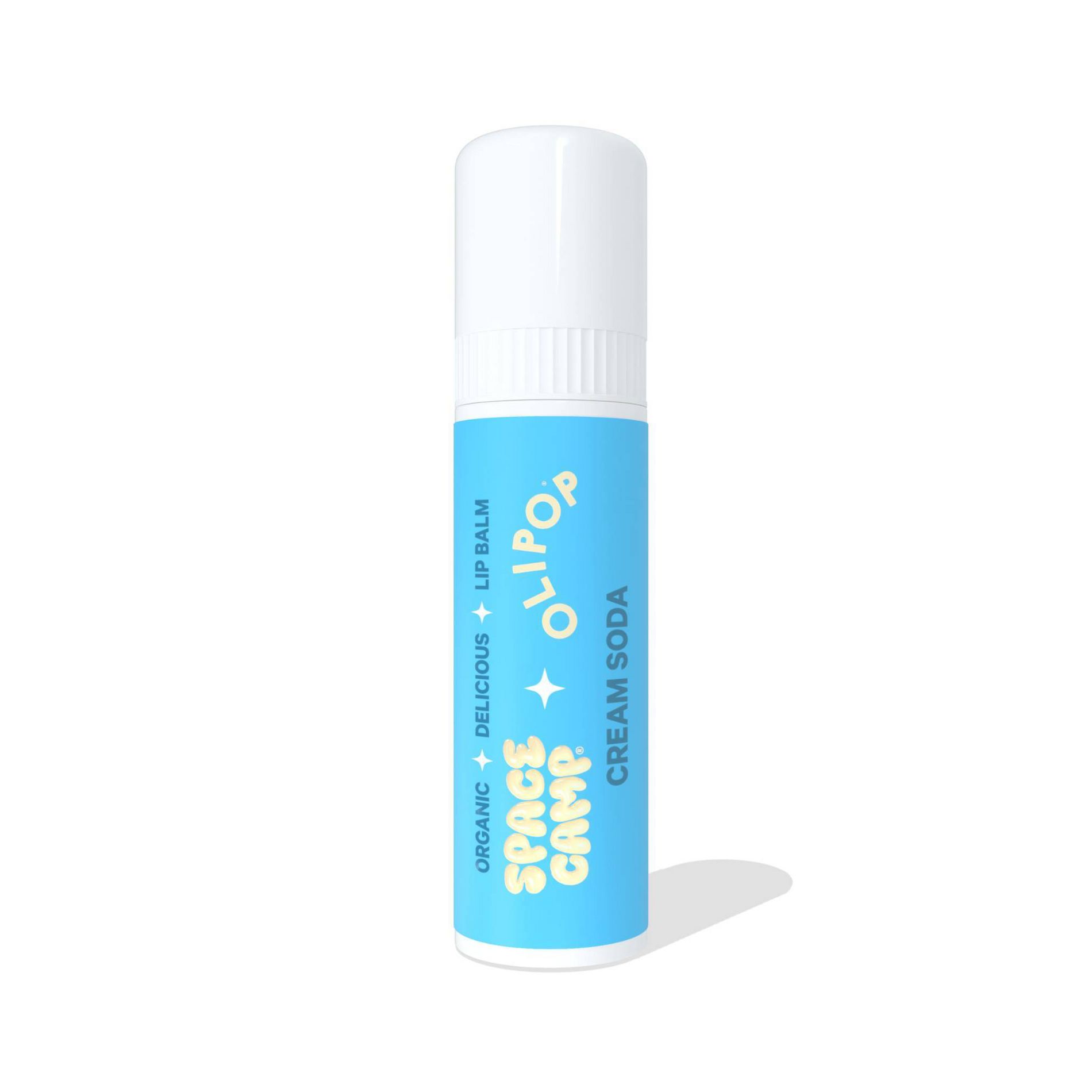 Space Camp Wellness x Olipop Cream Soda Lip Balm - 0.25oz