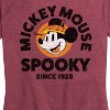 Women's Disney Spooky Since 1928 Short Sleeve Graphic T-Shirt - Heather Burgundy - Large - 2 of 4