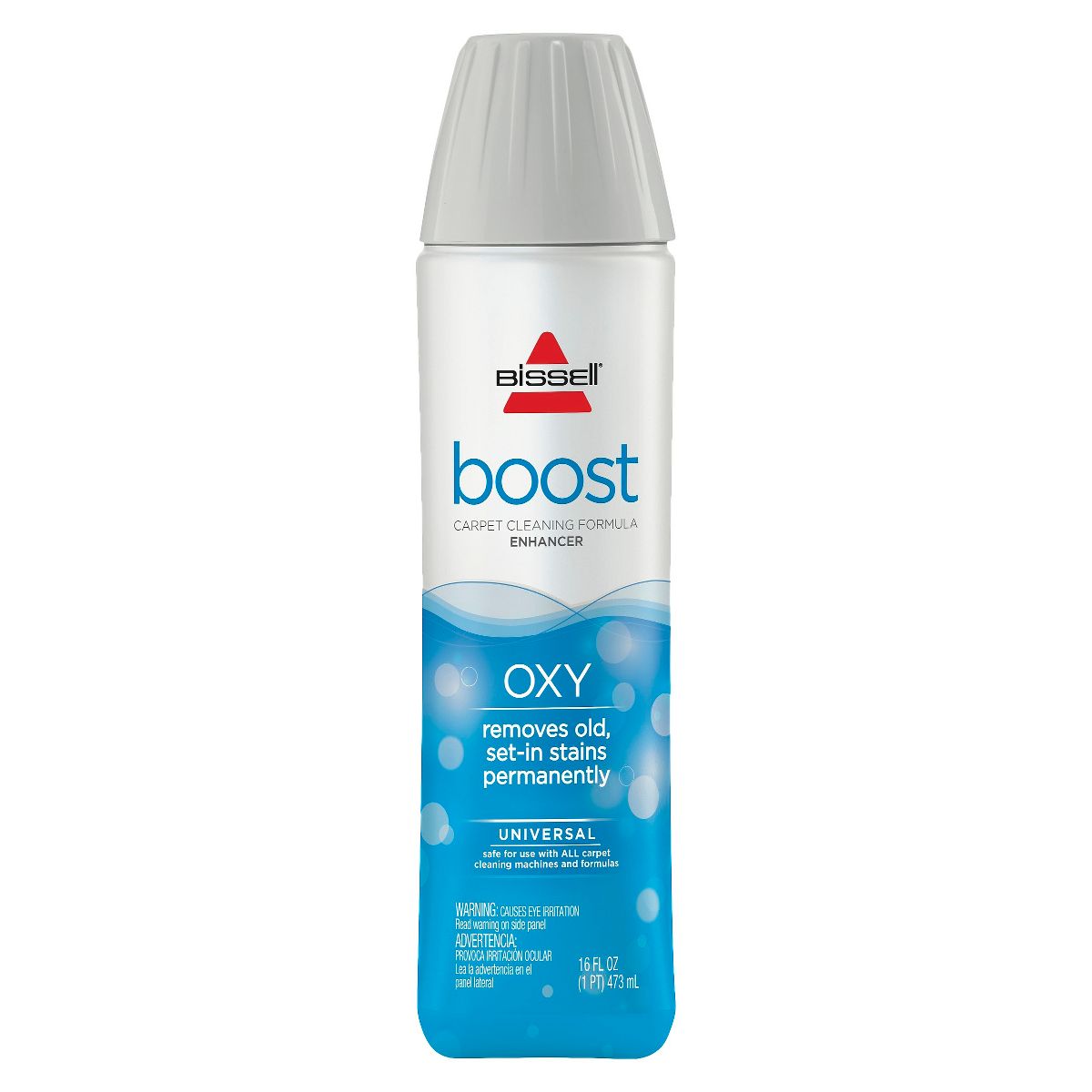BISSELL Oxy BOOST 16oz. Enhancing Carpet & Upholstery Formula - 14051: Oxygen Carpet Cleaner, Deodorizer, Non-Toxic