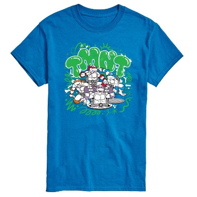 Men's - Teenage Mutant Ninja Turtles - TMNT Paint Logo Short Sleeve Graphic T-Shirt
