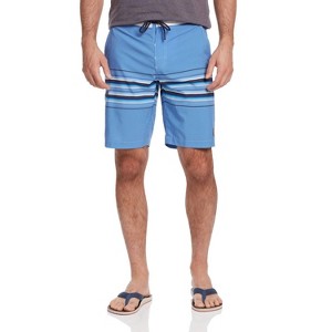 Men's Rockaway Stripe 8" Board Shorts - Flags & Anthem - 1 of 2