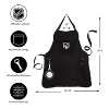 Grill Apron, Black, Los Angeles Kings - 3 of 4