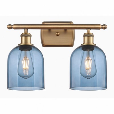 Bella - 2 Light Bath Vanity In Industrial Style-10.5 Inches Tall and 15.5 Inches Wide