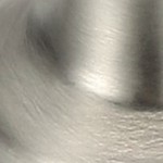 brushed silver