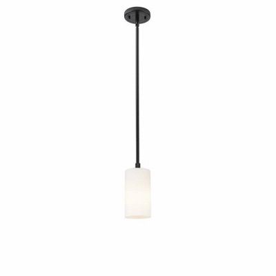 Innovations Lighting Crown Point 1 - Light Pendant in  Matte Black