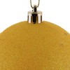 Vickerman Yellow Ball Ornament - 2 of 4