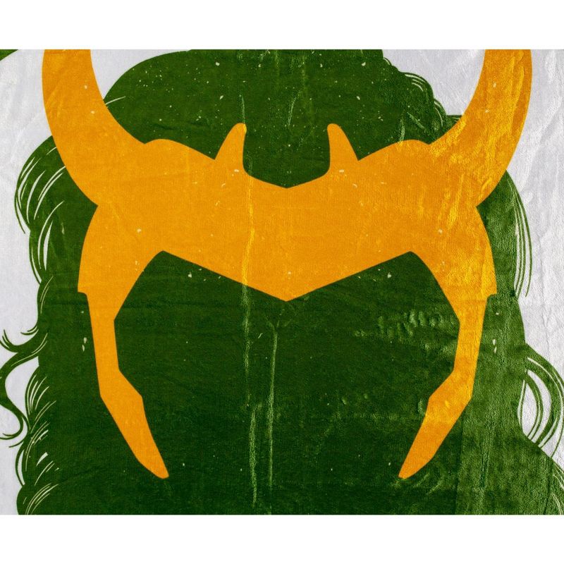 Surreal Entertainment Marvel Studios Loki "Believe" Fleece Throw Blanket | 45 x 60 Inches, 2 of 7