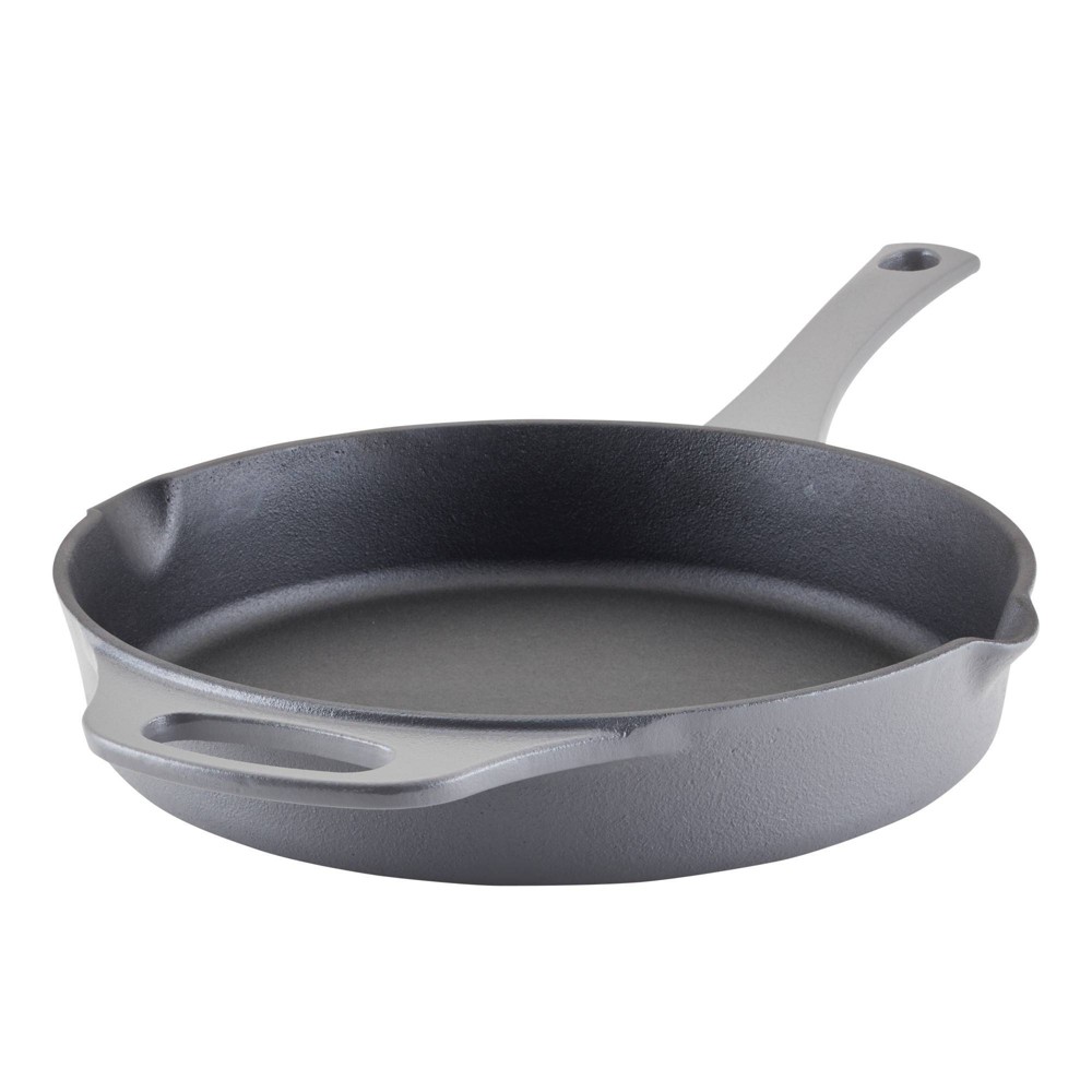 Photos - Pan Rachael Ray Premium Nitro Cast Iron Skillet 10" Gray