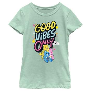 Girl's Care Bears Good Vibes Only T-Shirt