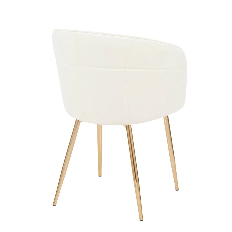 Lindsey Contemporary Chair Gold - LumiSource, 4 of 12