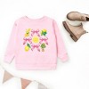 The Juniper Shop Coquette Lemonade Chart Youth Sweatshirt - XS - Pink - 2 of 3