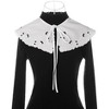 Elerevyo Women Blouse Embroidery Neck Ruff Detachable False Dickey Collar 1 Pc - 2 of 4