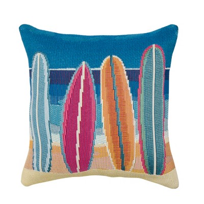 Liora Manne Marina Coastal Indoor/Outdoor Pillow..