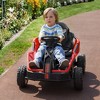 Qaba 24V Electric Car for Kids Battery Powered Kids Ride on Car with Remote Control, Spring Suspension Horn, Music, Lights, Aged 3-8 Years Old - 2 of 4