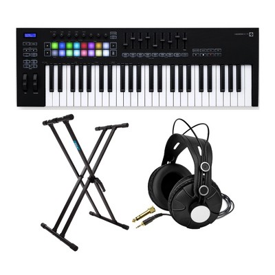 Novation Launchkey Mk3 49-key Usb Midi Controller Bundle With 