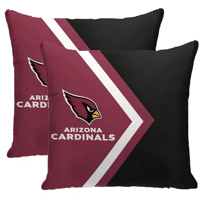 NFL Arizona Cardinals Side Arrow Poly Span Throw Pillow - 2pk