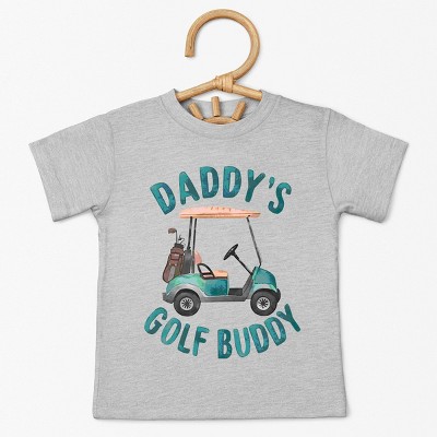 The Juniper Shop Daddy's Golf Buddy Toddler Short Sleeve Tee
