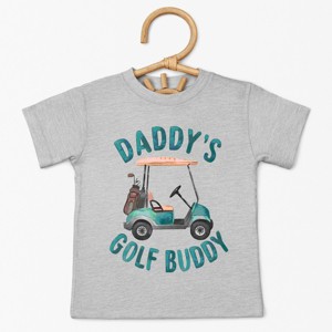 The Juniper Shop Daddy's Golf Buddy Toddler Short Sleeve Tee - 1 of 4