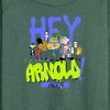 Women's - Hey Arnold! - Retro Arnold Since 96 Lightweight French Terry Wide Neck Long Sleeve Shirt - 2 of 4