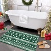 Fulvari Christmas Rug Washable Rugs,Christmas Tree Rug Non-Slip Low Pile Indoor Holiday Decor Carpet for Living Room Bedroom Dining Room - 4 of 4
