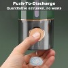 LunaLulinlk Liquid Soap Dispenser Wall Mount 450ml/15oz, Luxury Shower Hand Soap Dispenser, with 3pcs Adhesives Green - 3 of 4