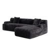 EHMKNP 110" Cloud Sectional Sofa – Modular Upholstered Couch for Living Room - 4 of 4