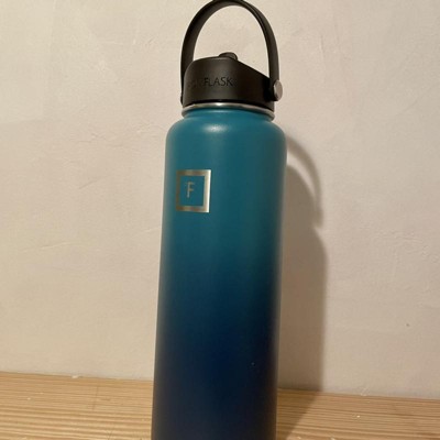 Iron Flask 40oz Wide Mouth Sports Water Bottle - 3 Lids, Leak