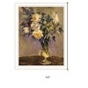 HomeRoots Evening Vase White Framed Print Wall Art - 3 of 4