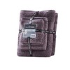 100% Cotton Solid Color Luxury Bath Towel Set, Heavyweight Ultra Soft Touch Durable Bath Towel - 3 of 4