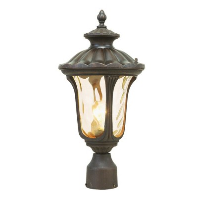 Livex Lighting Oxford 1 - Light Post Light in  Imperial Bronze