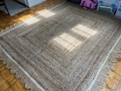 Nuloom Tera Petals Braided Jute Area Rug : Target