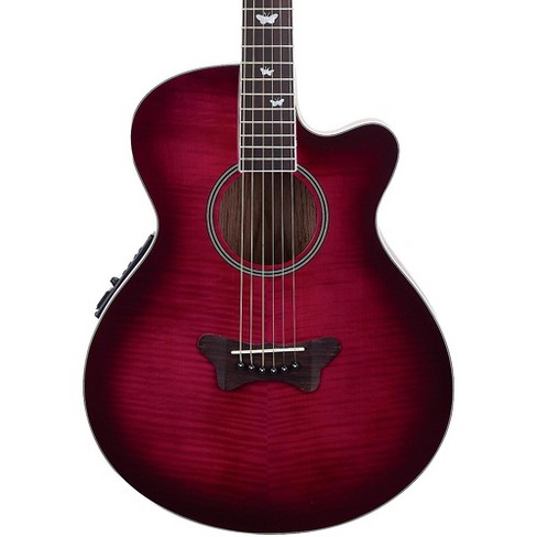 Daisy Rock Acoustic Electric Guitar
 - Daisy Rock Sophomore Butterfly Cutaway Acoustic Electric Guitar Scarlet Flight Target
