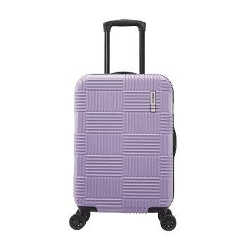 American Tourister NXT Hardside Large Checked Spinner Suitcase