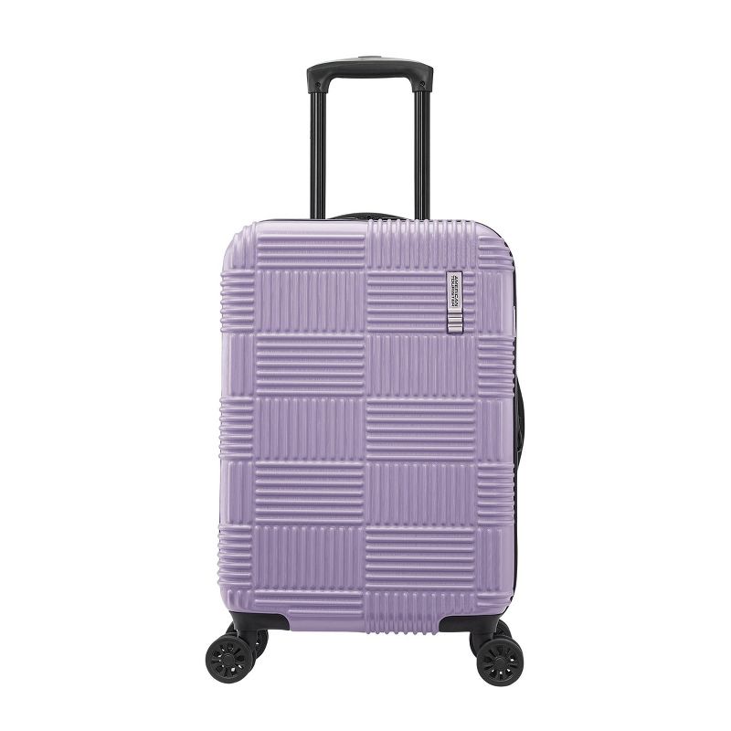 American Tourister NXT Hardside Large Checked Spinner Suitcase, 1 of 15