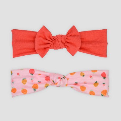 Carter's Just One You® Baby Girls' 2pk Novelty Headwrap - 0-6M