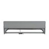 CAVINAS Twin XL Size Floor Bed Modern Wooden Bed Frame with Storage Shelves, Guardrails, Opening and Ports for Bedroom - 4 of 4