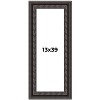 PosterPalooza | Panoramic 3.5" Wide Ornate Black Frame - UV Acrylic, Foam Board Backing, Hanging Hardware - 2 of 4