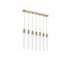 Elegant Lighting Weston 7 - Light Pendant in  Satin Gold - 2 of 4