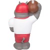 Hog Wild Football Rhino Ball Popper Toy - Pop Air Powered Balls Up to 20 Feet - Indoor/Outdoor Play - Great Gift for Kids, Girls, Boys - 4 of 4