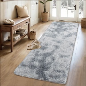 Plush Fuzzy Rugs Ultra Soft Fluffy Furry Rugs Non Slip Non Shedding Area Rug Indoor Carpet Nursery Rugs for Kids Room Bedroom Home Decor - 1 of 4
