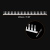 Unique Bargains Home DIY Miniature Garden Ornament Decorative Picket Fence White 2 Pcs - 2 of 4